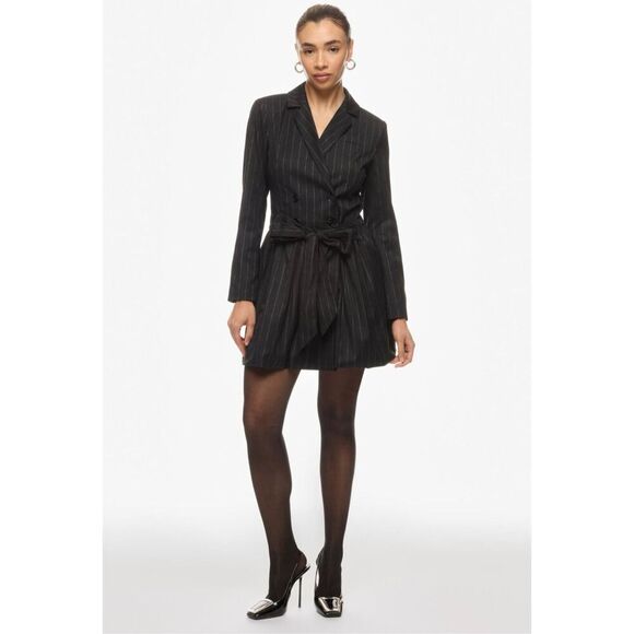 Marissa Webb 
 Pinstripe Suiting Dress 💝 - Picture 1 of 9
